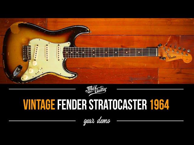 Vintage Fender Stratocaster 1964 - Demo