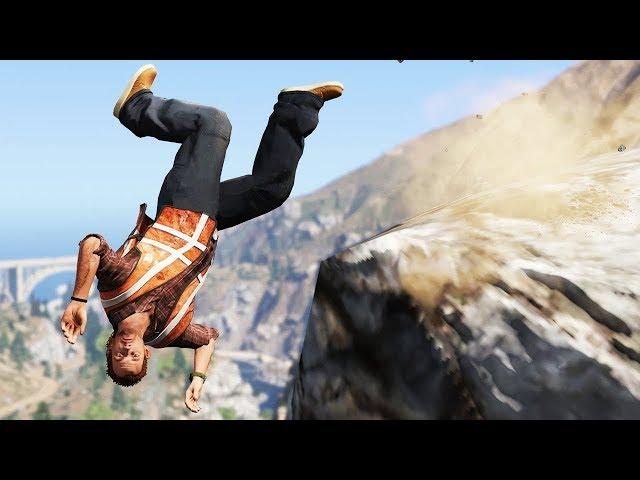 GTA 5 Epic Ragdolls CLIFF SPECIAL