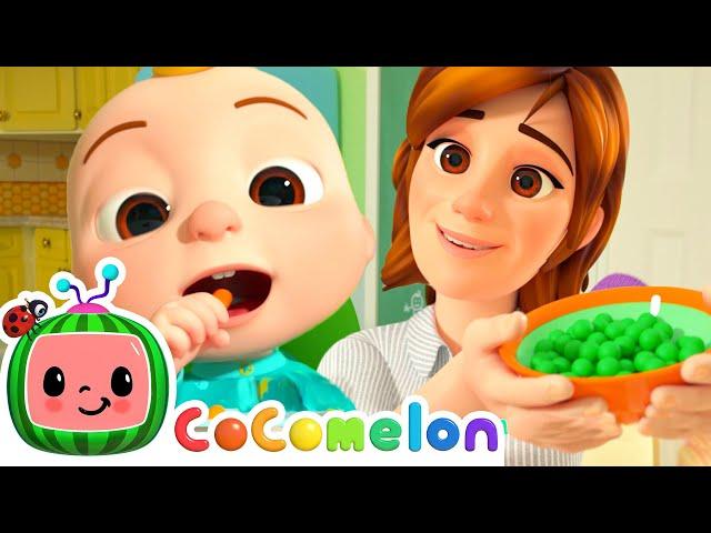 Yes Yes Vegetables Song | @Cocomelon - Nursery Rhymes | Healthy Eating for Kids