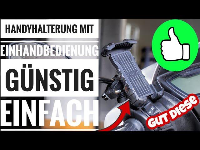 Handyhalterung für Spiegel | Einhandbedienung | GÜNSTIG | GUT!?