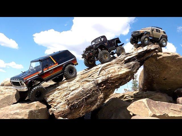 Three Guys play w/ Radio Controlled 4x4 Trucks - FORD, DODGE, TOYOTA  | RC ADVENTURES