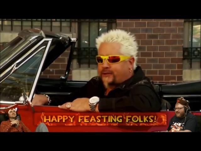 Yogscast Lewis and Simon watch Guy Fieri Dub: Turkey Trouble!