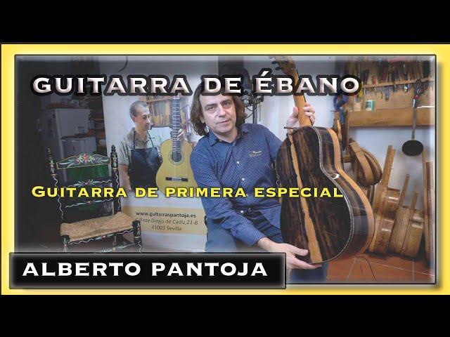 GUITARRA DE ÉBANO TROPICAL. ALBERTO PANTOJA