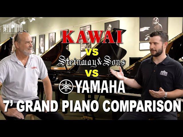 Kawai vs Steinway vs Yamaha - Semi-Concert Grand Piano Comparison