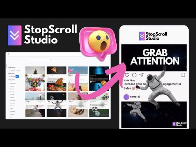 Scroll-Stopper Video | Create Them With Stop Scroll Studio