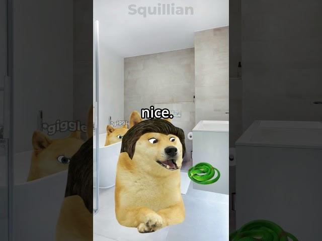 Lil doge pranks his family