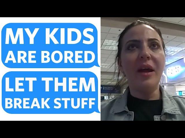 Karen GOES OFF on me after I STOP HER KIDs from DESTROYING a CRUISE SHIP'S PROPERTY - Reddit Podcast