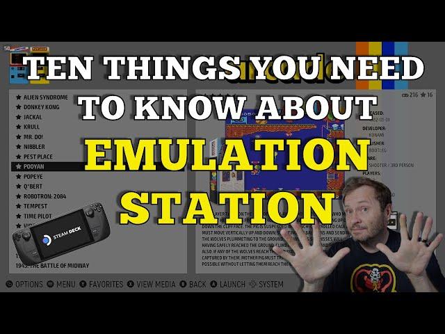 Ten Things You Need To Know About Emulation Station DE (Steam Deck)