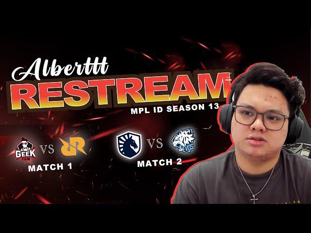 RESTREAM MPL ID PLAYOFF DAY 1 #weownthis