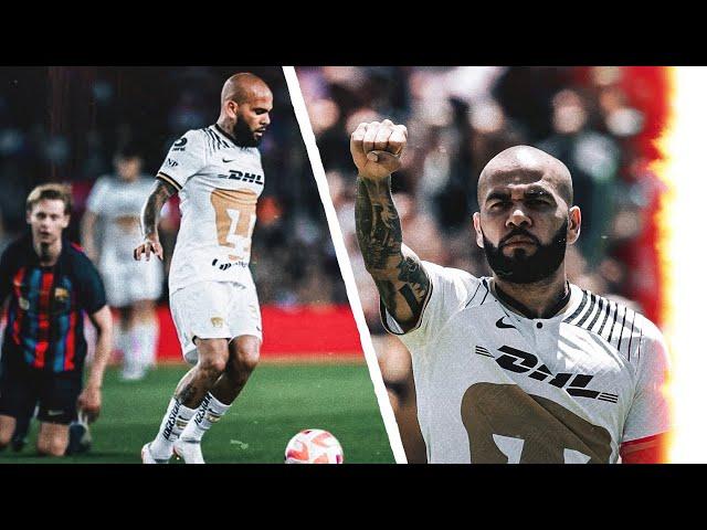 Dani Alves la LEYENDA que jugo en Pumas | Mejores Jugadas y Asistencias