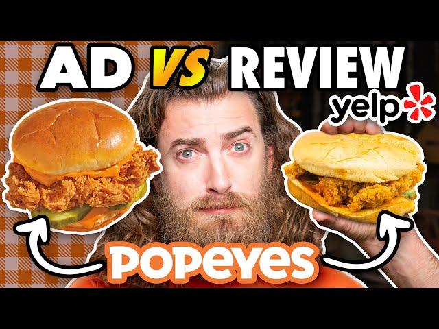 Restaurant Ad vs. Yelp Review Taste Test