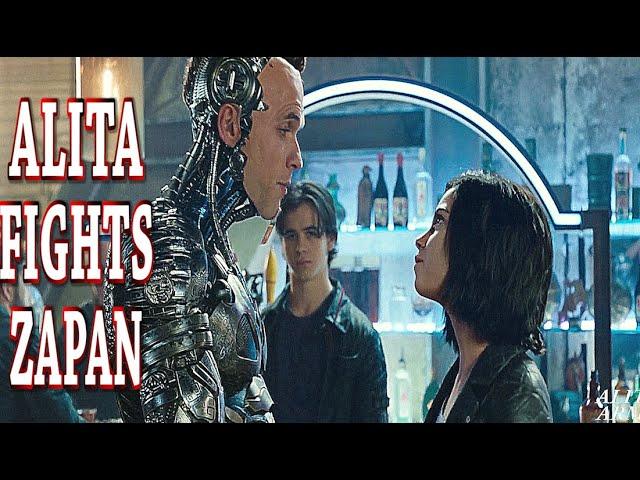 Alita Fights Zapan In The Kansas Bar | Alita: Battle Angel (2019) Original Movie Clip 4K UHD