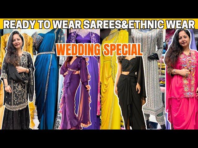 गांधी मार्केट मुंबई-GANDHI MARKET| READY TO WEAR SAREES & ETHNIC WEAR|Best Mumbai market for wedding