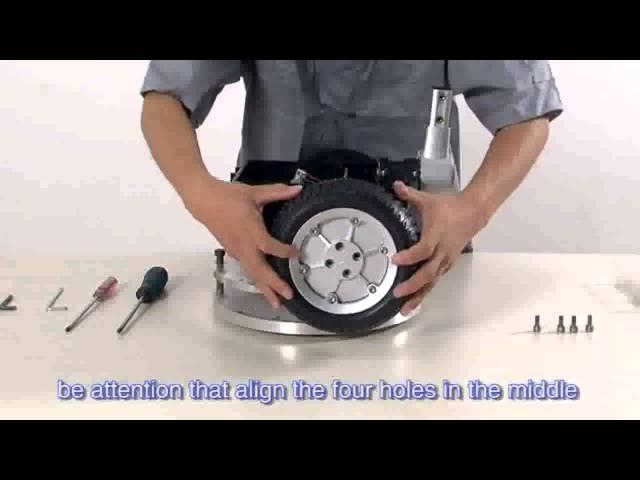 Robstep Robin M1 - Instructions démontage des roues