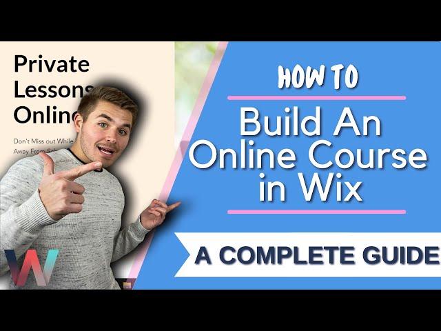 How To Create An Online Course in Wix | A COMPLETE Guide 2021