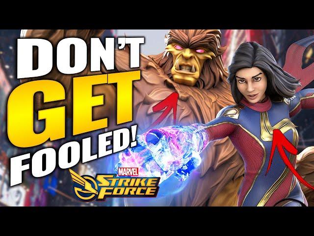 BIGGEST TRAP TEAMS IN MARVEL STRIKE FORCE! Do Not Over-Invest! July 2024 | Marvel Strike Force