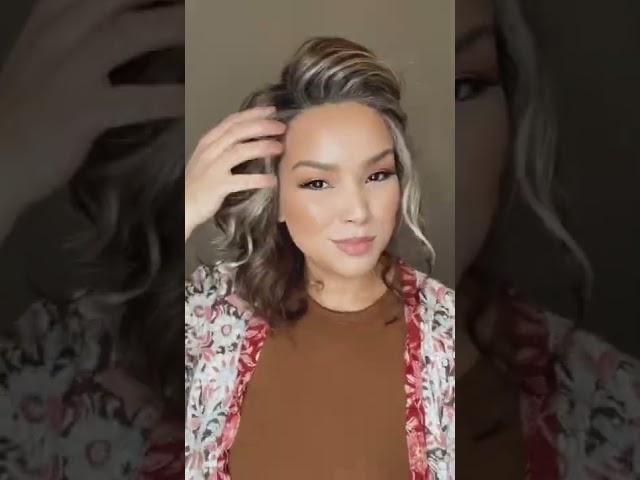 Wig updo tutorial using Mia from tressallure