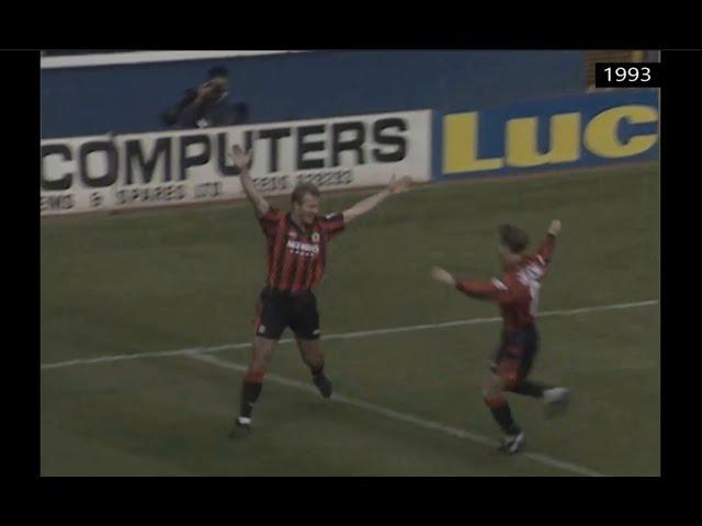 Alan Shearer scores a hat-trick at Elland Road [1993]