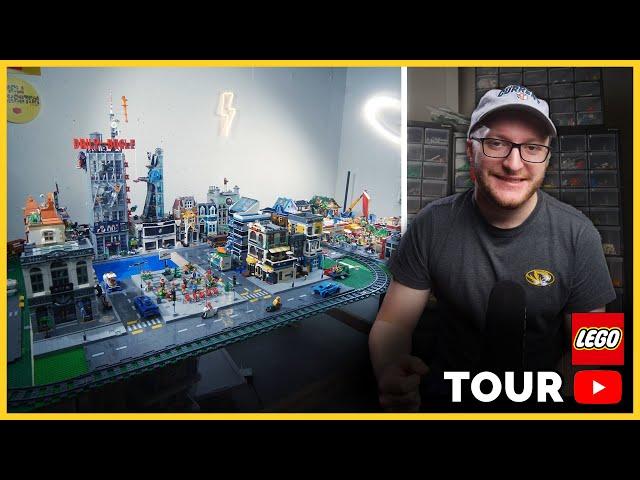 My (Very Modest) LEGO Room and YouTube Studio Tour