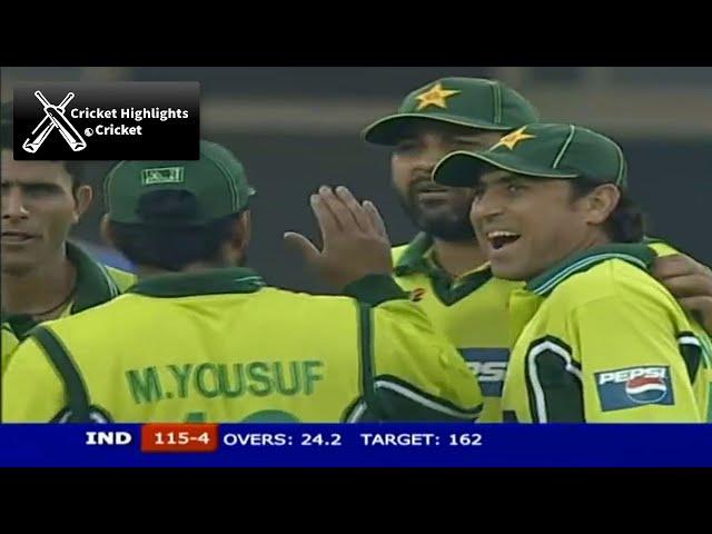 India vs Pakistan 4th ODI Match Hutch Cup 2006 Multan - Cricket Highlights