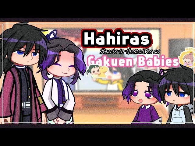 Hashiras Reacts To Themselves As Gakuen Babies | Gacha Life 2 | Demon Slayer | React video | Kny