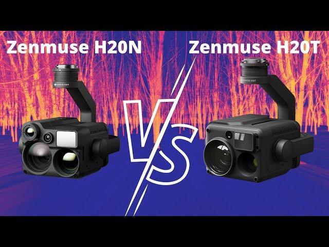 DJI Zenmuse H20N vs H20T Thermal Camera Comparison