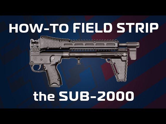 Kel-Tec SUB-2000 Field Strip