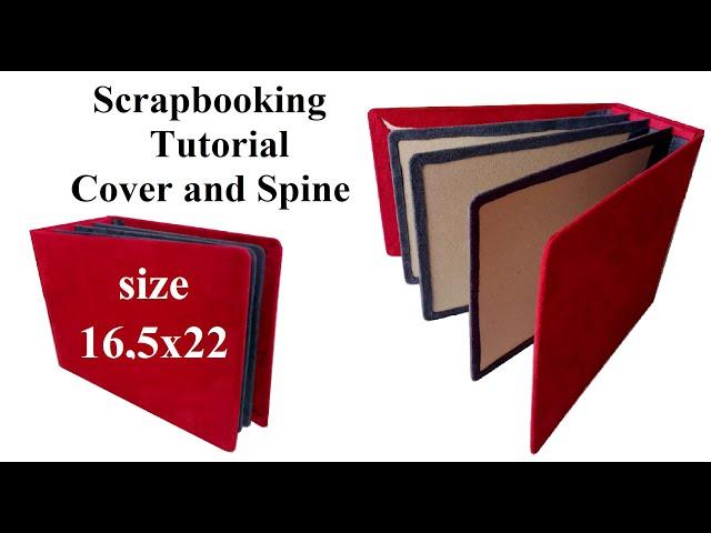 Unveiling the Secrets of DIY Base Mini Album I Scrapbooking I Tutorial Cover and Spine