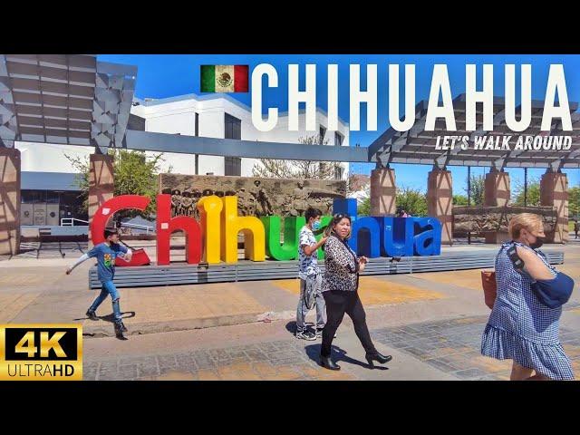  CHIHUAHUA in 4K | Let's Walk AROUND the CITY! | Walkaround Chihuahua Centro | MEXICO TRAVEL 2022