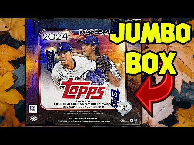 2024 Topps Update JUMBO Hobby Box Stryker Breaks Baseball Cards