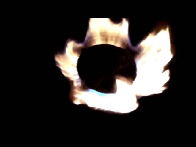 ASMR - Kerosene Stove Flames - White Noise - No Talking