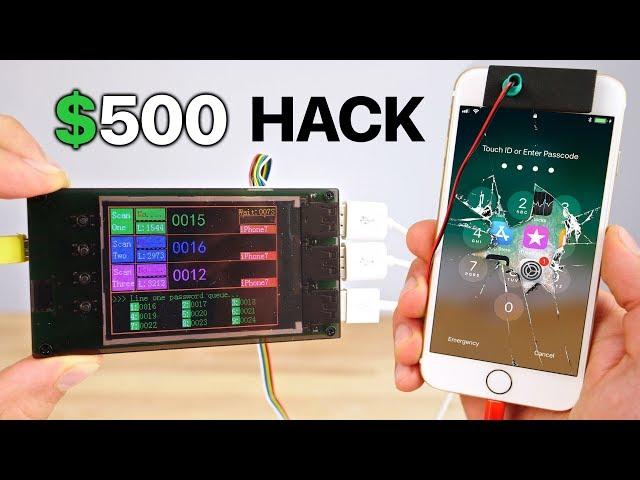 This $500 Box Can Hack Any iPhone 7 & 7+ Passcode!
