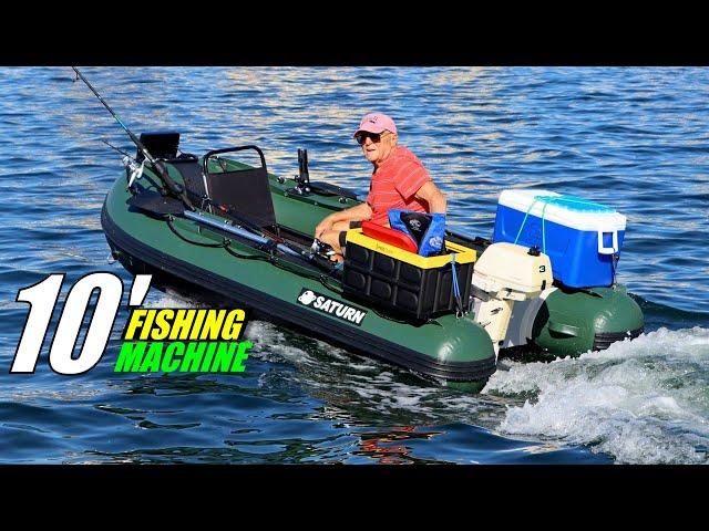 Saturn Inflatable Fishing Boat FB300 review  | Best Inflatable Fishing Boats