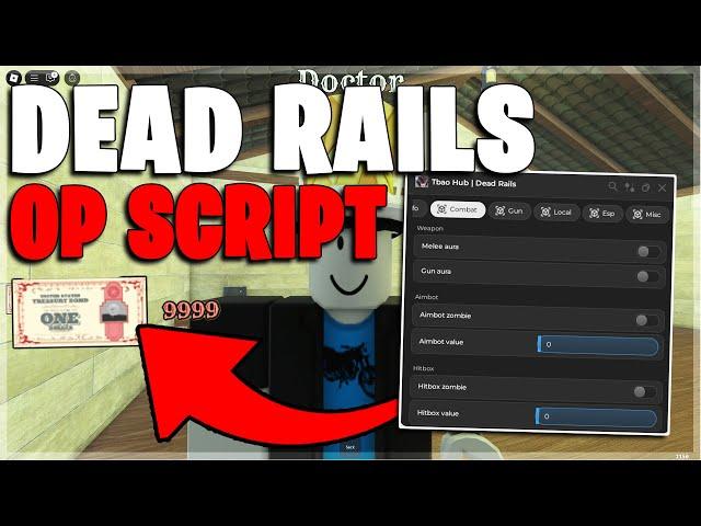 Dead Rails Script | NO KEY! Auto Farm, OP GUI & More! (Roblox)