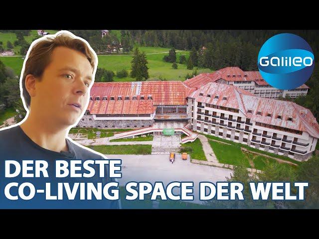 Vom Lost Place zum Start-Up Hot-Spot: Der beste Co-Living Space der Welt