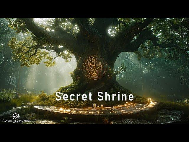 Secret Shrine - Tranquil Healing Soundscape with Mystic Echoes - A Sacred Retreat for the Soul