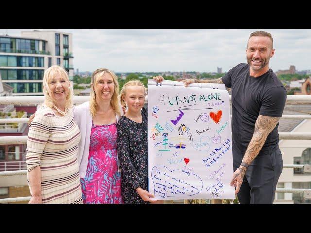 Calum Best Meets Brave Girl Advocating for Children of Alcoholics