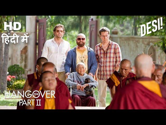 The Hangover Part II (2011) - Kidnapped a Monk Scene in Hindi (4/5) | Desi Hollywood