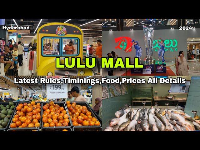 LuLu Mall Hyderabad || 50% Discount || Latest Rules,Timings,Food,Prices All Details || Kukatpally