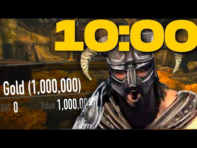 The BEST way to Make money in Skyrim, OVER 1,000,000 Gold per hour!!