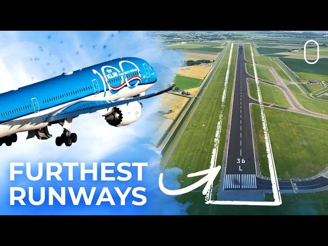 Which Airport’s Runways Are Furthest From The Terminal?