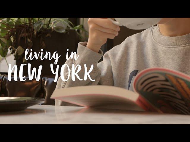 Living in New York / Why I love NY Coffee Shop, Night Routine, Halloween, Home Cooking, Travel, Vlog