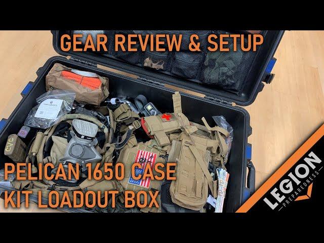 Pelican 1650 Kit Load Out Box