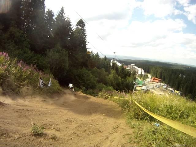 Vencislav Lukanov at Borovets Bike Park