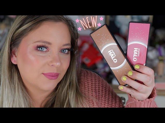 Smashbox Halo Sculpt & Glow Face Palette TRY ON