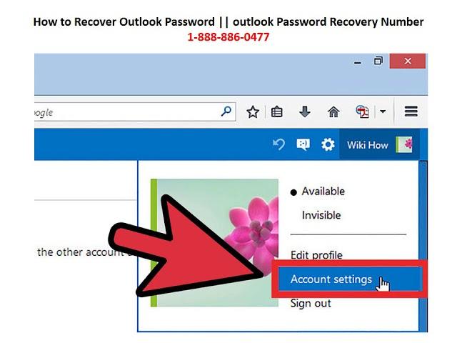 1888 886 0477 How to Recover Outlook Password