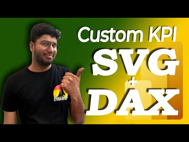 Building Custom SVG KPI Indicators with DAX in Power BI: Rendering in Table Visuals [Hindi]