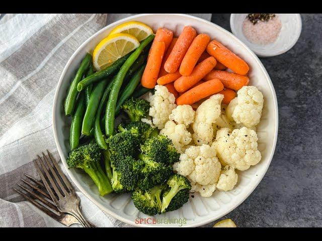 Steamed Vegetables in Instant Pot