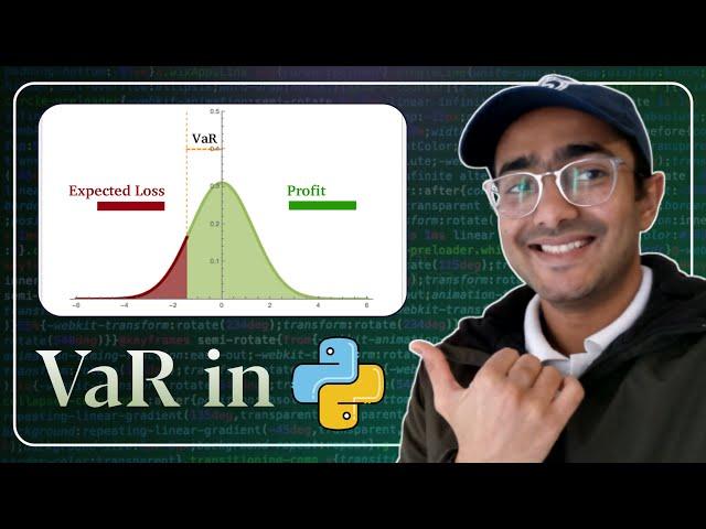 Value at Risk (VAR) in Python under 25 lines of code [You MISS, You LOSE]