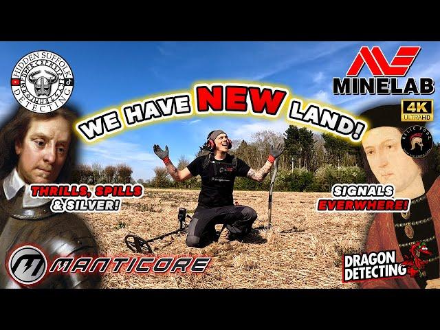 New Permission With Signals Everywhere! I Metal Detecting UK I Manticore I Dragon Detecting I Relix